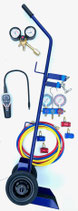 Formeergas afpers set basis R134a & HFO1234YF