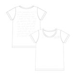 BLYY Logo & Lyrics T-Shirts" for Lady's