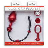 Cock Grip Plug Set large