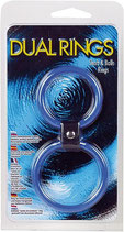 Dual blau - Penis-Ring