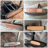 Full or Hybrid Milled Tellurium Copper Replacement Insert for Most PING Putters