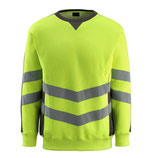 Warnschutz-Sweatshirt Wigton gelb, Hi-Vis Gruppe A, Klasse 3