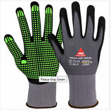 Handschuhe PADUA GRIP Green Montagehandschuhe schwarz/grau Gr. 6-11