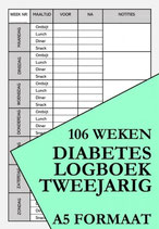 Bloedsuiker Planner en Diabetes Logboek - isbn 9789464489293