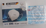 FFP2 NR Sensomask  Atemschutzmaske Halbmaske – CE2841, ISO13485 / ISO9001 ab,0,04 Euro Netto