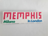 POSTER MEMPHIS MILANO IN LONDON 1982