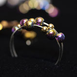BAGUE HEMATITE IRISEE