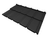 Stalen dakpan profielplaat, Elit, 0.50mm, SP35, 720x1190mm