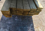 Geimpregneerde balken tuinhout 6.3 x 16