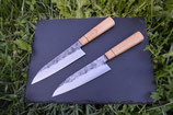 Couteau du Moment #7, gyuto C125U & hêtre, 195mm