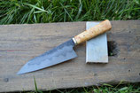 Cuisine #836, Gyuto 135Cr3, loupe de surreau & laiton, 195mm