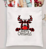 Jutetasche Tragetasche Elch