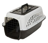 Petmate 2 Door Top Load Kennel 48cm (<4,5kg).weiß/braun