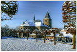 St. Rochus-Pfarrkirche Hauset im Winter