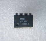 transistor 93C46P DIP8 IC chip DIP-8  (8 broches ) marquage CSI93C46P .B32.4