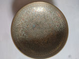 bel objet ancien déco en bronze doré ouvragé forme grand bol 20cm  .réf.PL
