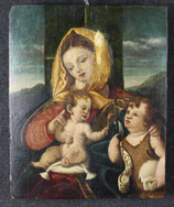 'MADONNA CON BAMBINO E SAN GIOVANNINO' XVI SEC.