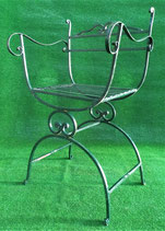 POLTRONCINA FERRO BATTUTO (MOD. P8)