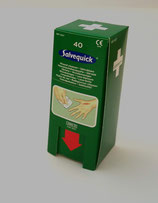 Salvequick einzeln verpackte Wunddesinfektionstücher 40 Stk. / Nachfüllkarton