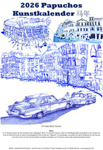 Papuchos Kunstkalender 2026