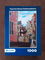 1000 Teile Puzzle - Bremer Stadtmusikanten