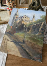 Shabby: Wunderbares altes Gemälde aus Frankreich