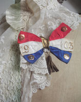 Abzeichen / Rosette Wehrpflichtige Frankreich 1903