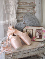 Sooo shabby: Alte Ballettschuhe / Spitzenschuhe