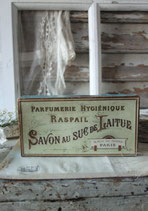 Dekorative alte Seifenschachtel Paris um 1900