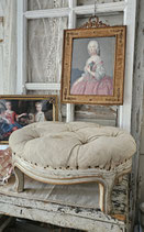 RAR: Antiker Fuß Hocker Napoléon III Frankreich