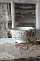 Shabby: Sehr alte Keramik Bol Frankreich