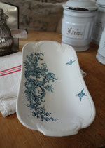 Shabby: Alte Keramik Anbietschale Frankreich