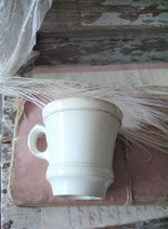 Shabby: Antike Keramik Kaffeetasse Frankreich 1900
