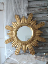 Vintage alter Sunburst Sonnenspiegel