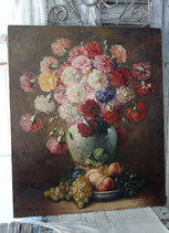 Fantastisches antikes Stilleben - Ölgemälde um 1900