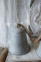 Shabby: Dekorative Zink Weihnachtsglocke