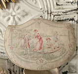 Shabby: Wunderschöne alte Boudoir Stoffschachtel