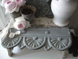 Shabby: Altes graues Fensterfries Zink Frankreich