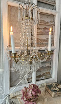 Shabby: Wunderschöner großer schwedischer Wandleuchter