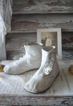Soooo shabby: Antike Kinder Knopfschuhe