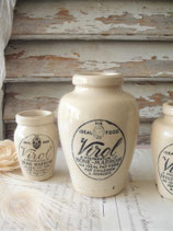 Shabby: Altes großes Keramik Vorratsgefäß aus England 1900