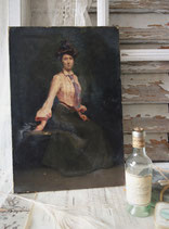 Sooo shabby: Antikes Damen Porträt um 1900