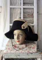 RAR: Dekorativer antiker Napoleon Hut / Zweispitz Frankreich