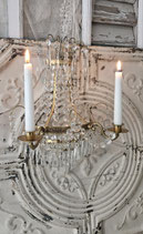 Shabby: Wunderschöner schwedischer Wandleuchter