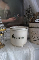 RAR: Antiker Keramik Souvenirpot aus Frankreich