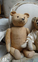 Sooo shabby: Großer alter bespielter Teddy Vorkrieg