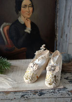 RAR: Zauberhafte antike viktorianische Babyschuhe 1900