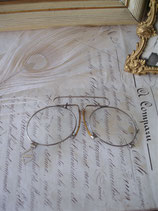 Dekorative antike Brille Nasenzwickel Frankreich