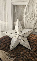 Shabby: Dekorativer Amish Stern aus Metall