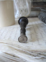Antiker Siegel Wachs Stempel Monogramm Frankreich
